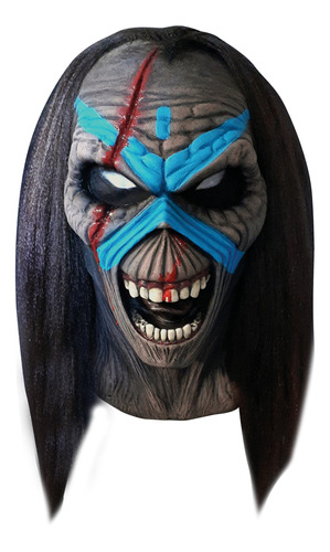 Máscara De Iron Maiden The Clansman Licencia Disfraz Rock