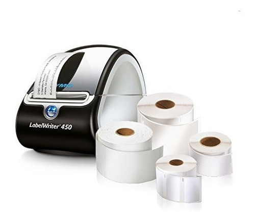 Dymo Labelwriter 450 Impresora Térmica+ 5 Rollos Multiusos