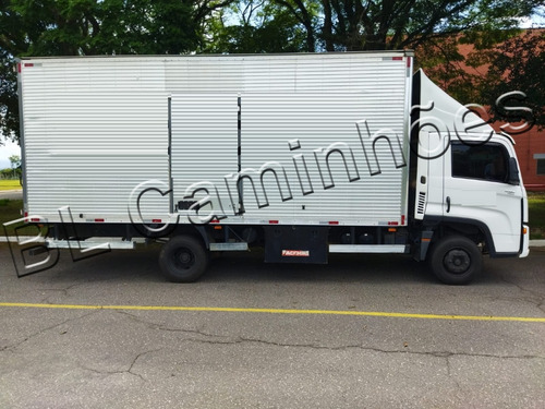 Vw 11-180, Ano 2023, Baú De Alumínio, Piso Chapa
