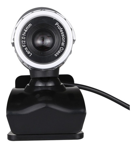Webcam Hd Live Streaming Usb Microfono Integrado