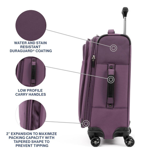 Maleta Travelpro Tourlite Softside 21 Ampliable Con 4