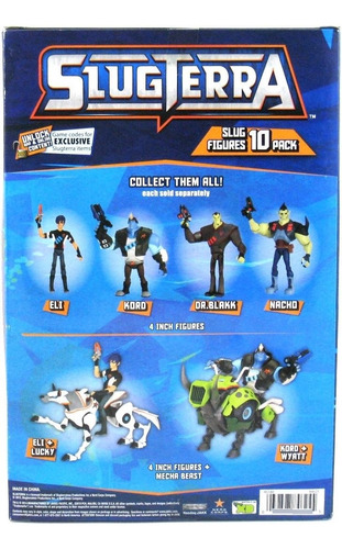 Slugterra, Exclusive Slug Figures 10-pack