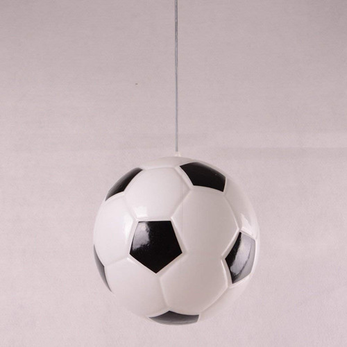 Luz Colgante Candelabro Futbol Simple Lampara Dormitorio Un