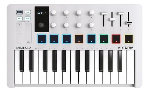 Controlador Midi Usb Arturia Minilab 3 | Cuotas sin interés