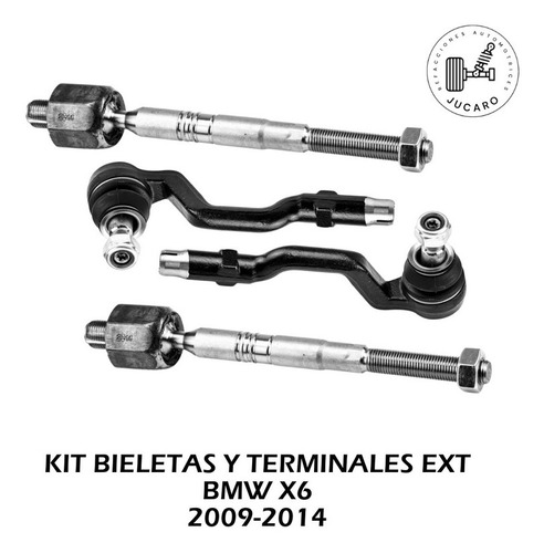 Kit Bieletas Y Terminales Ext Bmw X6 2009-2014