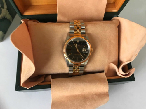 Rolex Datejust Oyster 16233 Oro Acero Jubilee Caja Papeles