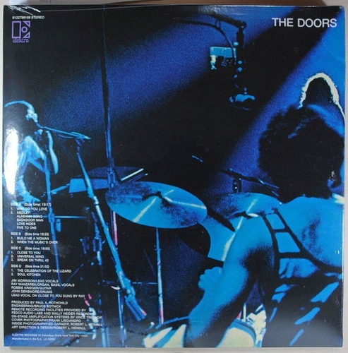 The Doors Absolutely Live Vinilo Lp Nuevo