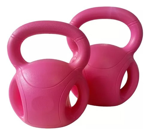 Kit!! Pesa Rusa C/ Agarre Lateral 4kg+8kg+12kg Pvc 770store