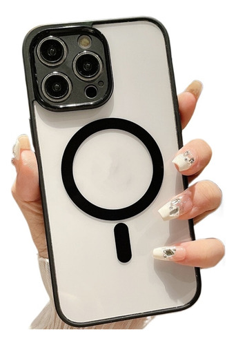 Funda Acrílico Color Magnética Para Iphone16/15promax