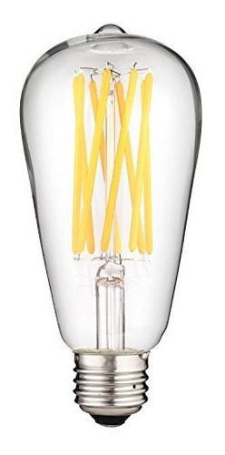 Focos Led - Sunlite 80750-su Led St19 Filament Style Edison 