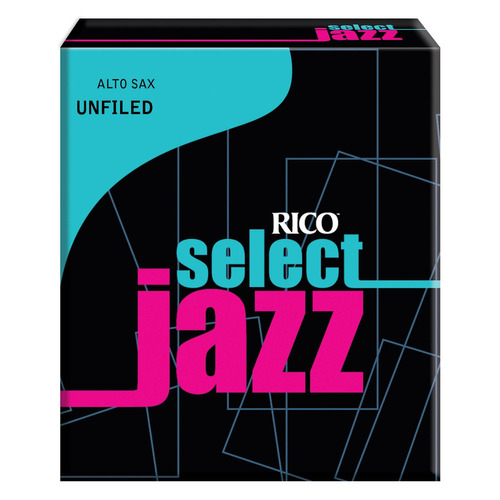 Cañas Rico Select Jazz Unfiled Para Saxo Alto
