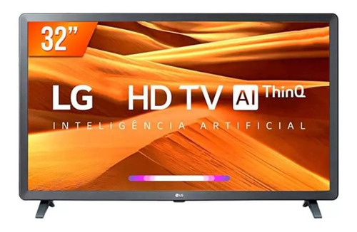 Imagem 1 de 6 de Smart Tv LG 32 Led Hd Hdr10 Thinqai Alexa 32lq621cbsb
