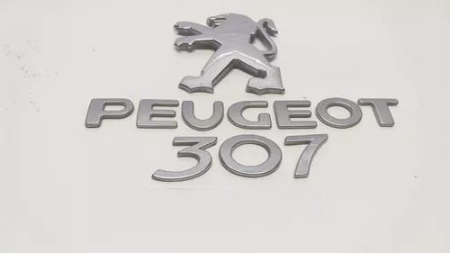 Emblema Letreiro Tampa Traseira Peugeot 307 2001 A 2012