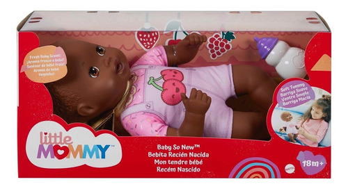 Little Mommy Bebita Recien Nacida Enterito De Guindas Mattel