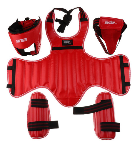 Xiaery Kickboxing Sanda Cuerpo Protector Completo, Casco,