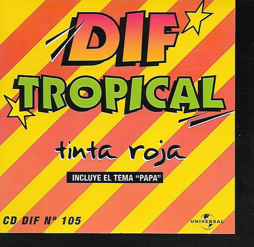 Grupo Tinta Roja Cd Dif.tropical Nro 105 Material De Radio 