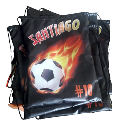 Imagen 8 de 8 de Cotillones Tula Infantil Bolsos Impermeable X 3unidades