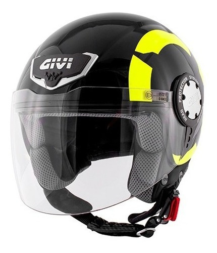 Casco Givi 10.4 F Stark - Negro Brillante - L 