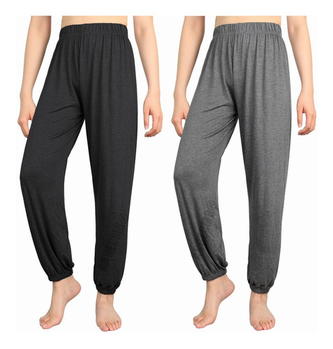 Pants Mujer Yoga Modal Pans Deportivo Baile Pilates Suelto