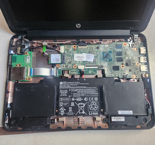 Laptop Hp Chromebook 11 G3! Para Piezas Leer Descripcion! Negro (Usado)