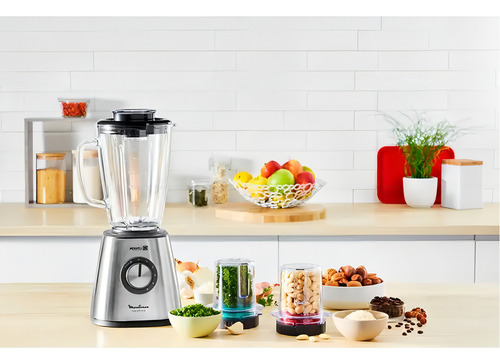 Licuadora Moulinex Blendforce 2 Metal 800 W 1.75lts Lm439d10