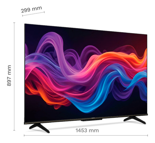 Smart Tv Noblex 65 Pulgadas 4k Dq65x9600 Black Series Pro Pr