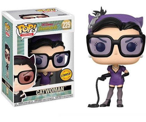 Funko Pop Dc Heroes Bombshells Catwoman Chase