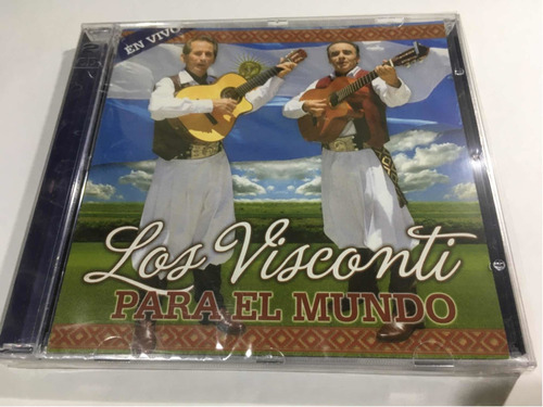 Los Visconti Para El Mundo Cd+dvd Nuevo Original Cerrado