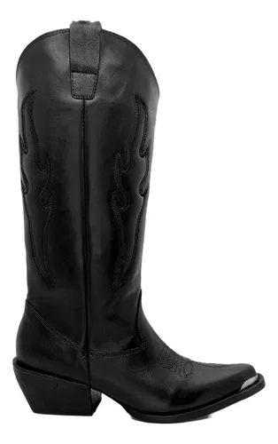 Botas Ca a Alta Texanas 100 Cuero Vacuno Premium