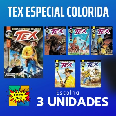 3 Hq Gibi Tex Especial Colorida Histórias Completas + Brinde