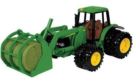 Tractor Con Motor De Pacas John Deere 1/16 Escala 7220