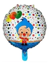 Comprar Globos Redondos Payaso Plim Plim De 45cm X5 Unidades 