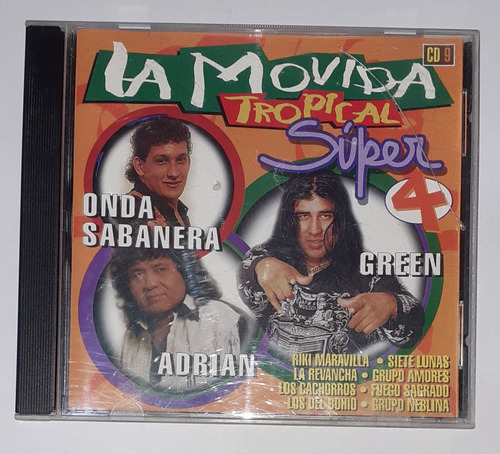 Compact Disc De La Colección La Movida Tropical Súper Vol. 4