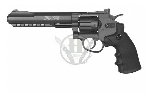 Revolver Gamo Pr-776 Co2 8 Tiros Copita Fullmetal Estriado