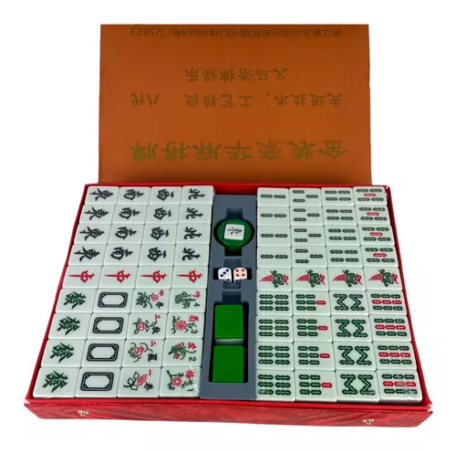 Jogo Mahjong Jogo Chinês Importado