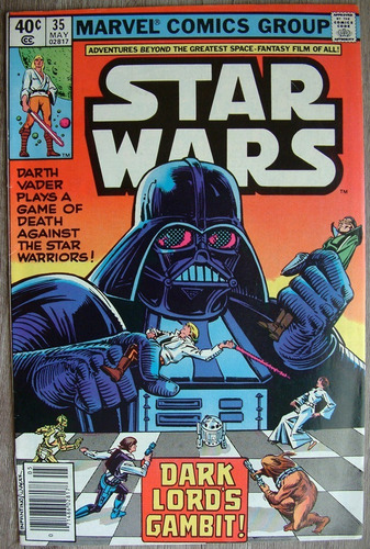 Star Wars Comic 35 Mint State Excelente Estado 1977 Original