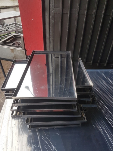 Bandejas En Acero Inox Para Masas De 40x25 Nuevaa