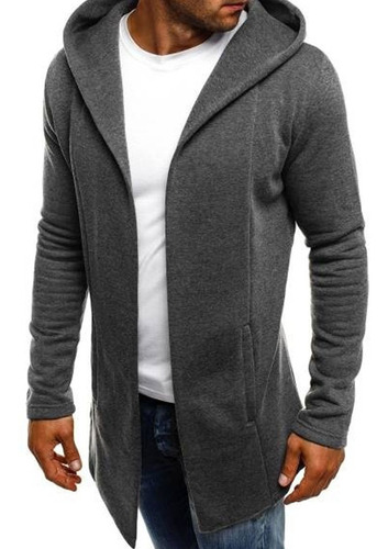 Chaqueta G 5722 Para Hombre, De Color Liso, Con Capucha Y E