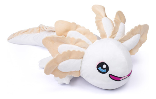 Axolotl - Almohada De Felpa Con Peso, 25 Pulgadas, 1.7 Libra