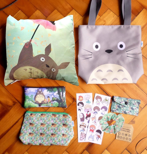 Set Especial Para Regalo Anime Mi Vecino Totoro Oferta Ghibl