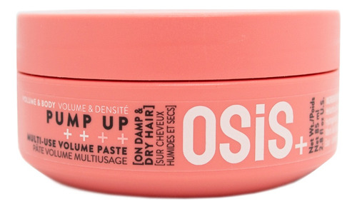 Schwarzkopf Osis+ Pump Up Pasta De Volumen Cera Cabello 3c