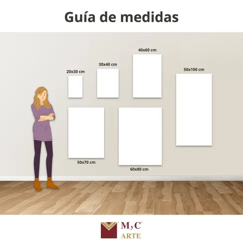 Cuadro Canvas No Woman No Cry Chris Ofili 45x60 M Y C