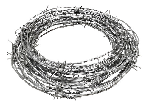 Alambre De Puas Galvanizado Cactus X 25 Metros Puas A 5