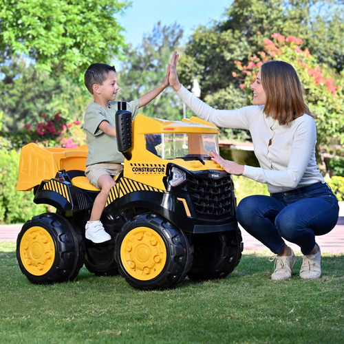 Camión Eléctrico Prinsel Truck 12v Color Amarillo