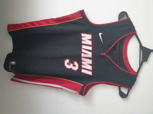 Camiseta Nike Miami Heat Wade Original Usa
