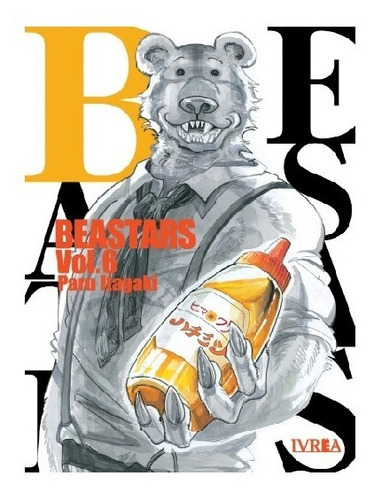 Manga Beastars Tomo 6 Ivrea Argentina