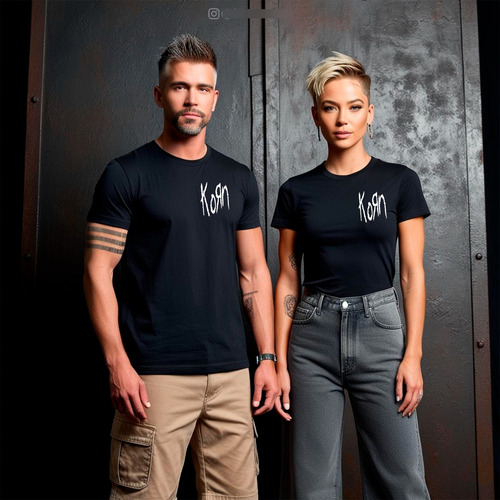 Remera Korn Are You Ready? Rock Metal 100% Algodón Premium