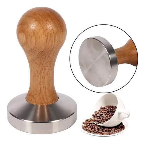 TAMPER DISTRIBUIDOR ACERO INOXIDABLE 58MM - CAFE LA BASTILLA