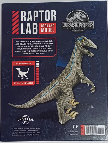 Jurasic World Raptor Lab