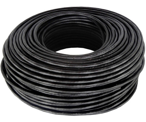 Rollo Cable Utp 50mts Cat 5e 100% Cobre Exterior 4 Pares